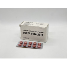 Tadalafil+Dapoxetine Super Vidalista 10 tab